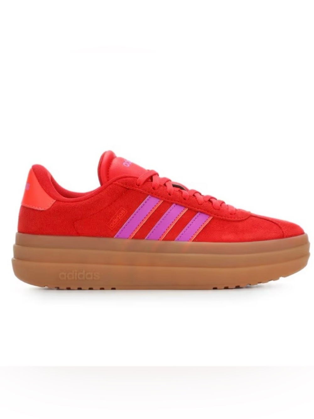 Adidas VL Court 3.0 Bold Platform Sneakers Red / Pink / Gum Women’s